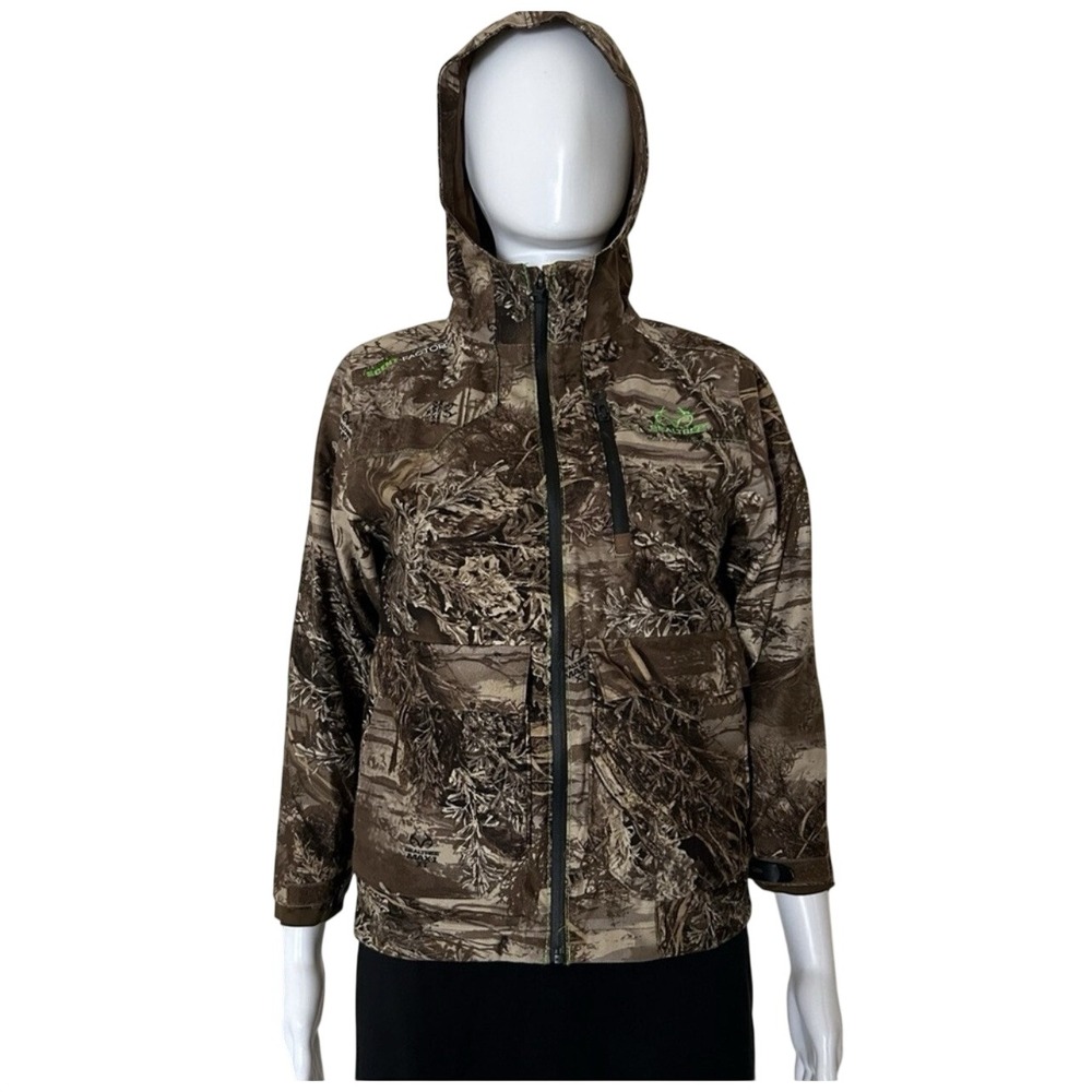 Big kids Real Tree Max 1 XT Camouflage Hunting Outdoor Jacket Style WJ698 Size M